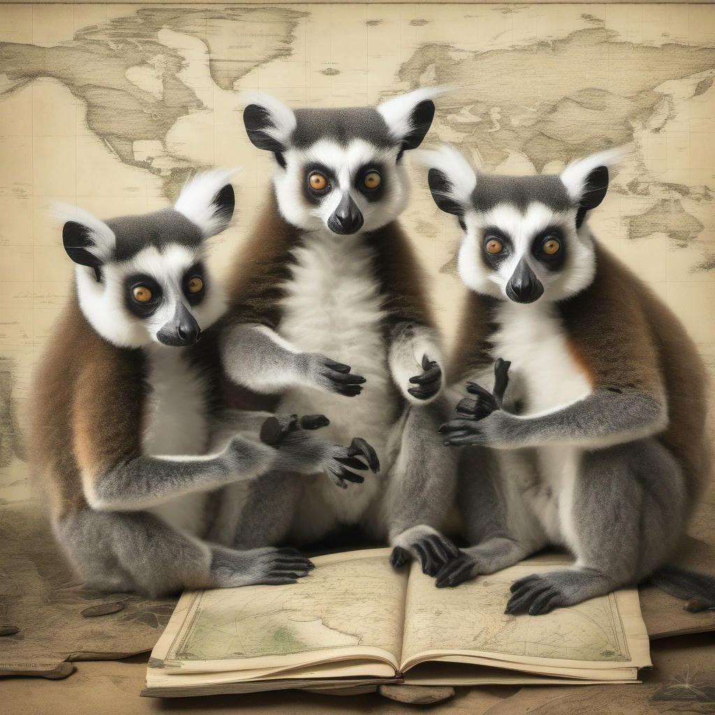 Photo 31: The Worldly Lemurs