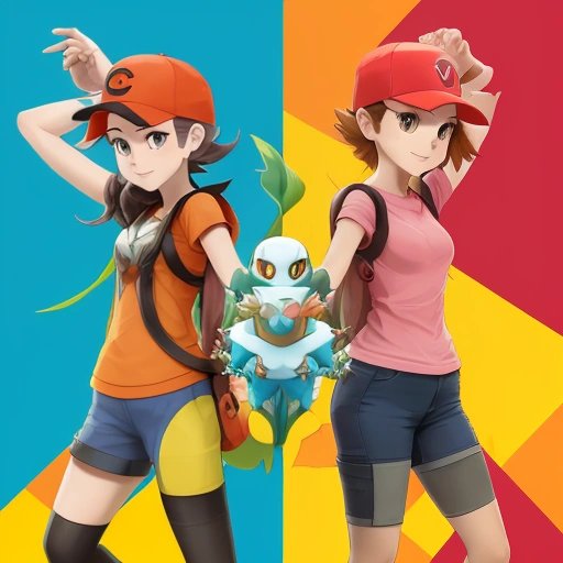 Pokémon and Digimon trainers