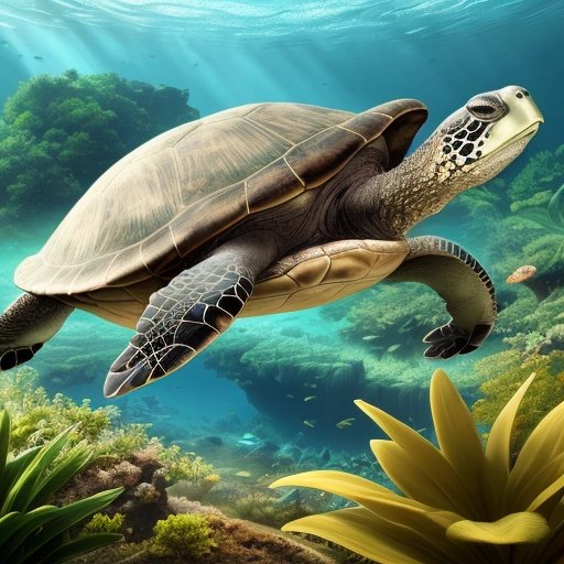 Turtle holding the Earth