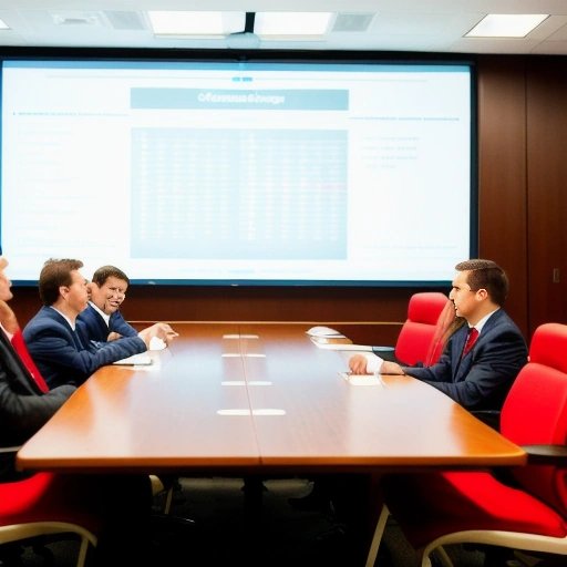 Badgers plotting their jumping techniques in a meeting room