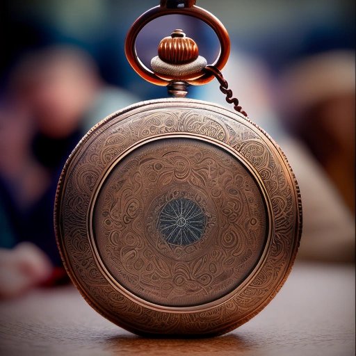 Vanishing pocket watch