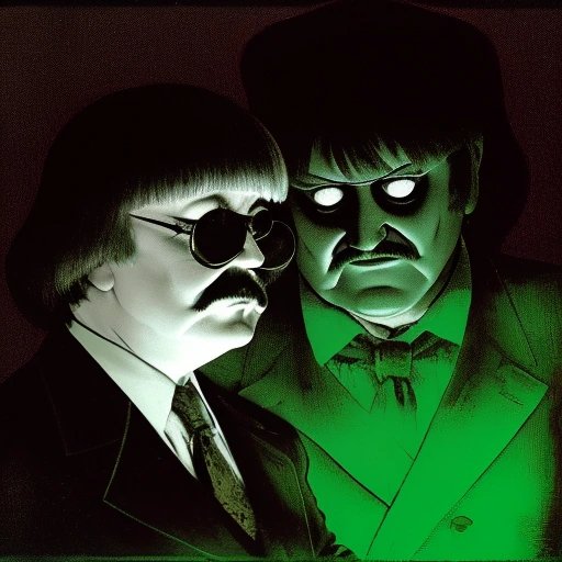 Shadowy figures plotting against Tony Clifton