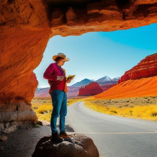 People of Rand McNally rocking their hat-on-feet fashion