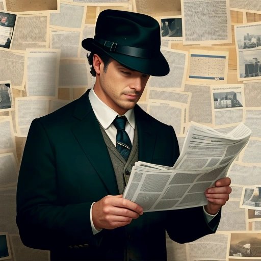 Writer turning into detective
