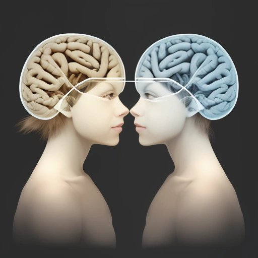 Illustration of mirror neurons