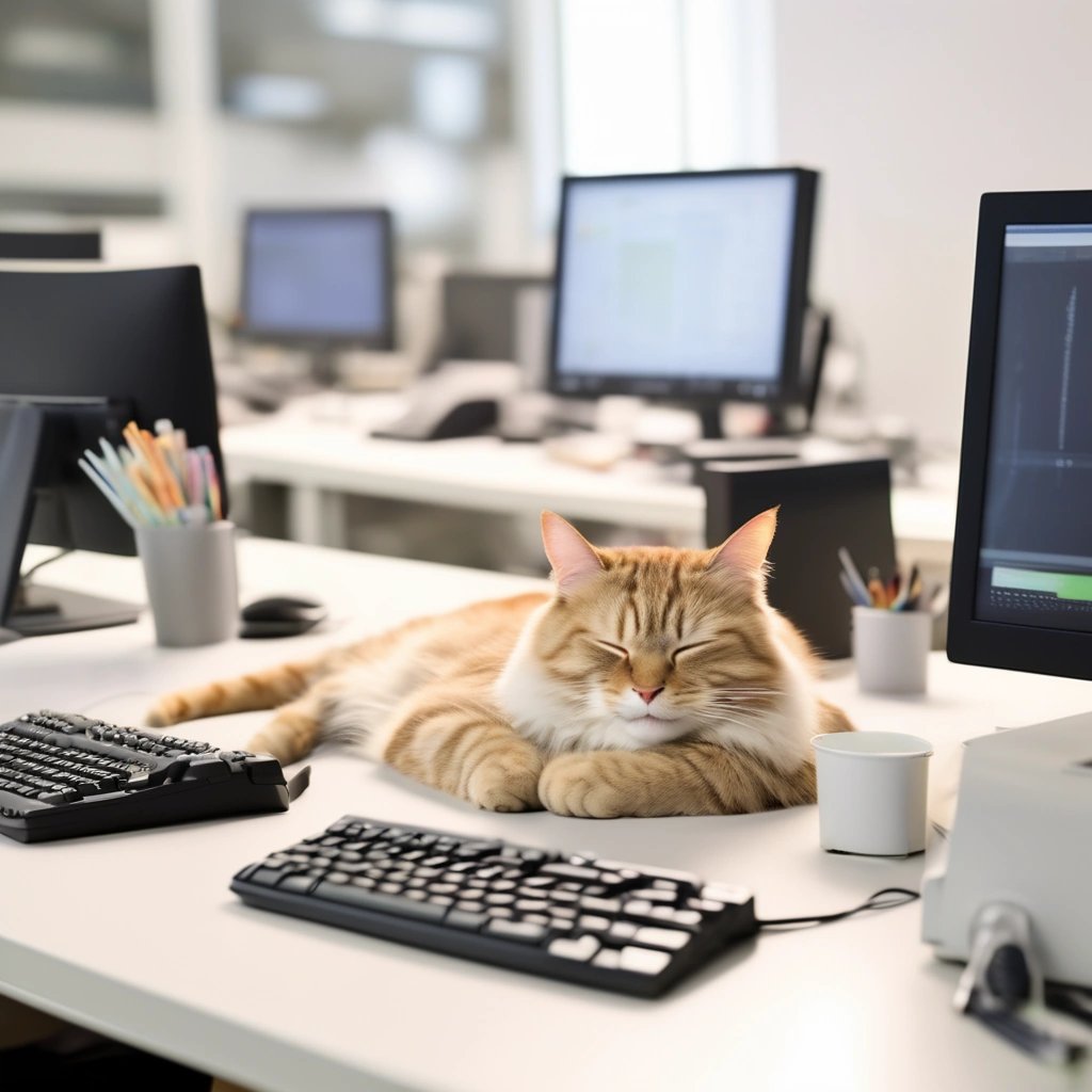 Muffins creating a peaceful work environment