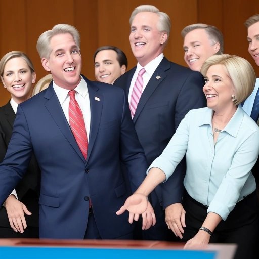Kevin McCarthy attempting a TikTok dance routine