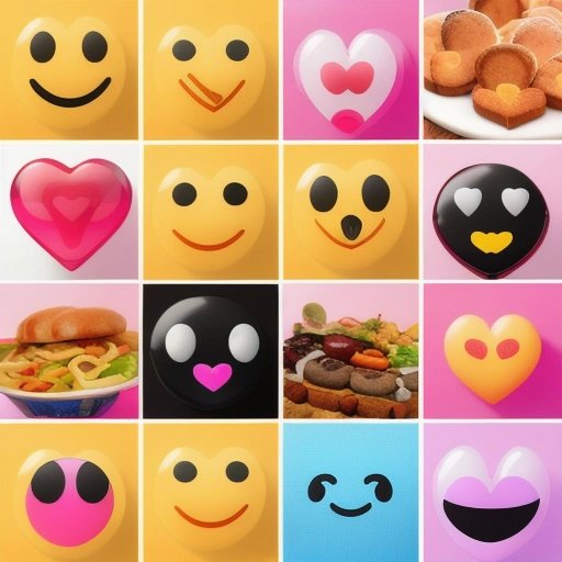 Emoji collage