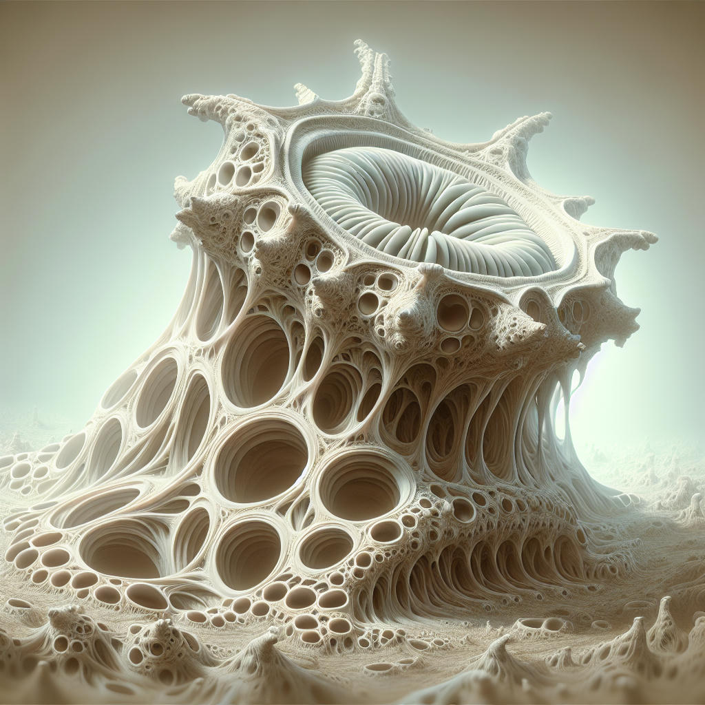 Our artist's impression of what a 'spit gland' may look like
