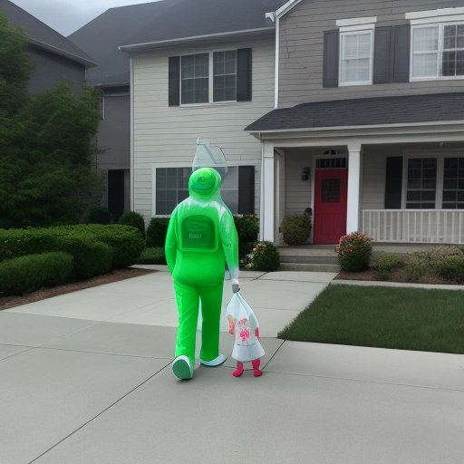 John and Sophie on a walk