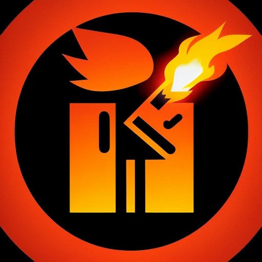 No flame thrower farts warning sign