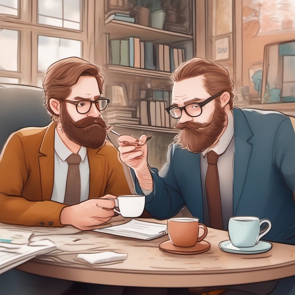 Cozy debate ENTP and INTJ