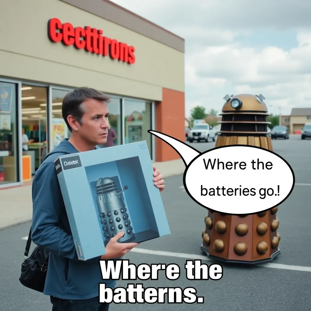 “Please stop asking where the batteries go”
