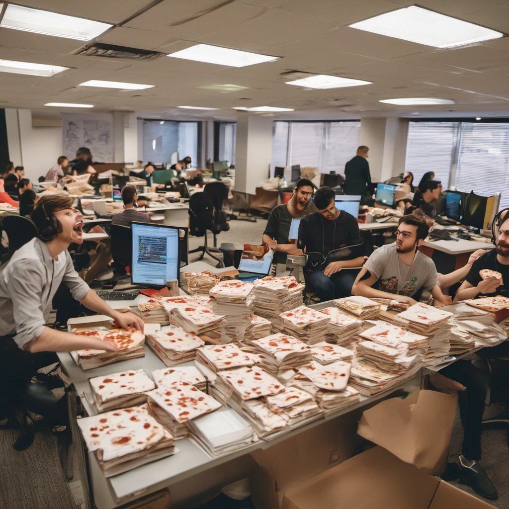 Code Monkeys office workspace