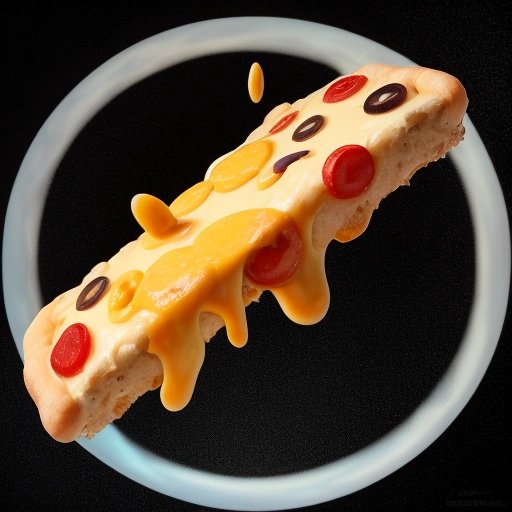 Floating slice of PizzaX