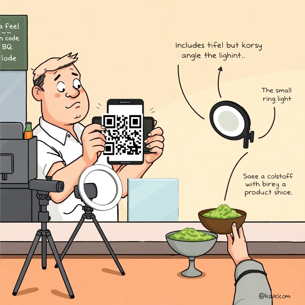 “Verification” chaos at the counter (tasteful)