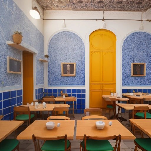 Cozy café in Lisbon