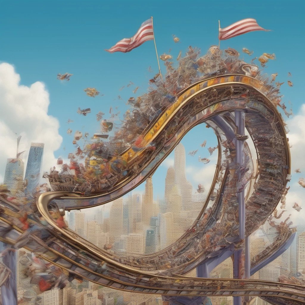 Stock market rollercoaster
