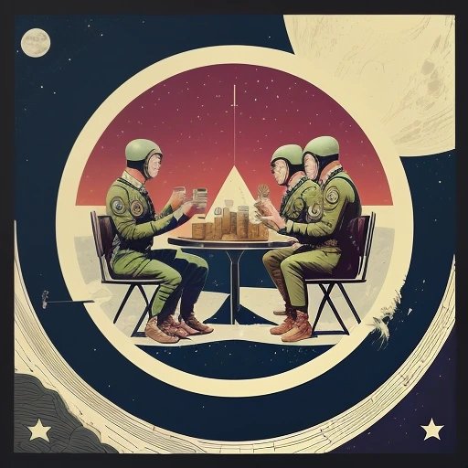 Hipster moon Nazis