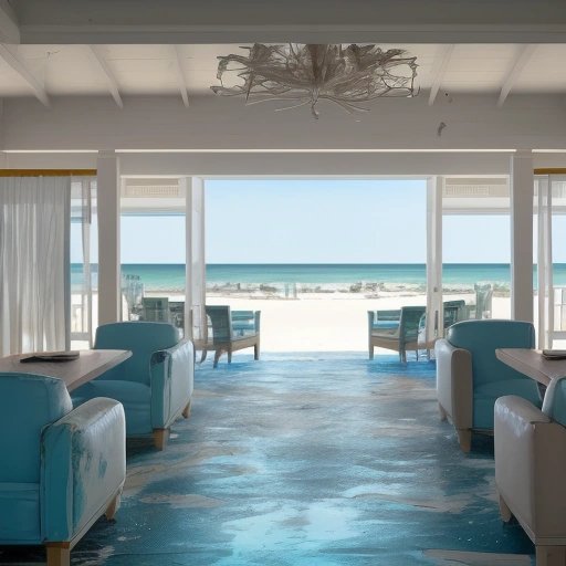 Contrasting contemporary beach resort with Cape Cod inn