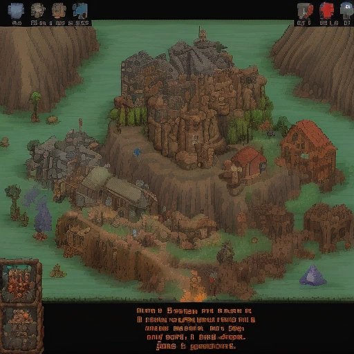 Screenshot of Dwarf Fortress