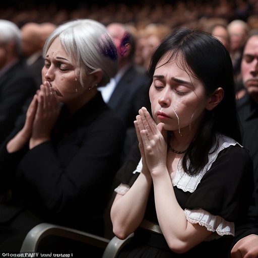 Audience members emotional