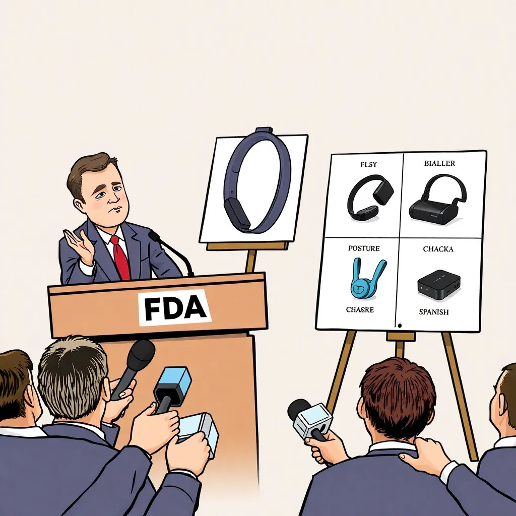 FDA press briefing: “Yes, we know it looks like posture tech”