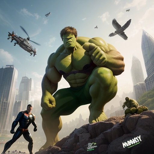 The Underwhelming Hulk on the cover of Hero Monthly