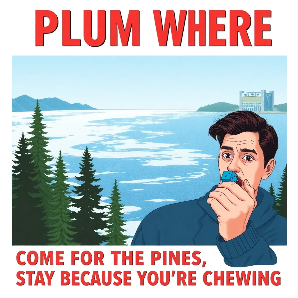 Tourism slogan update: “Come for the pines, stay because you’re chewing”