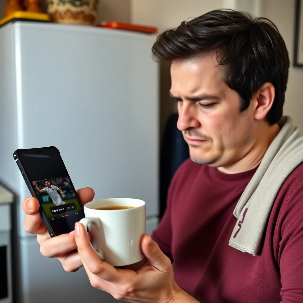 Traditional English rites of grief after the final whistle