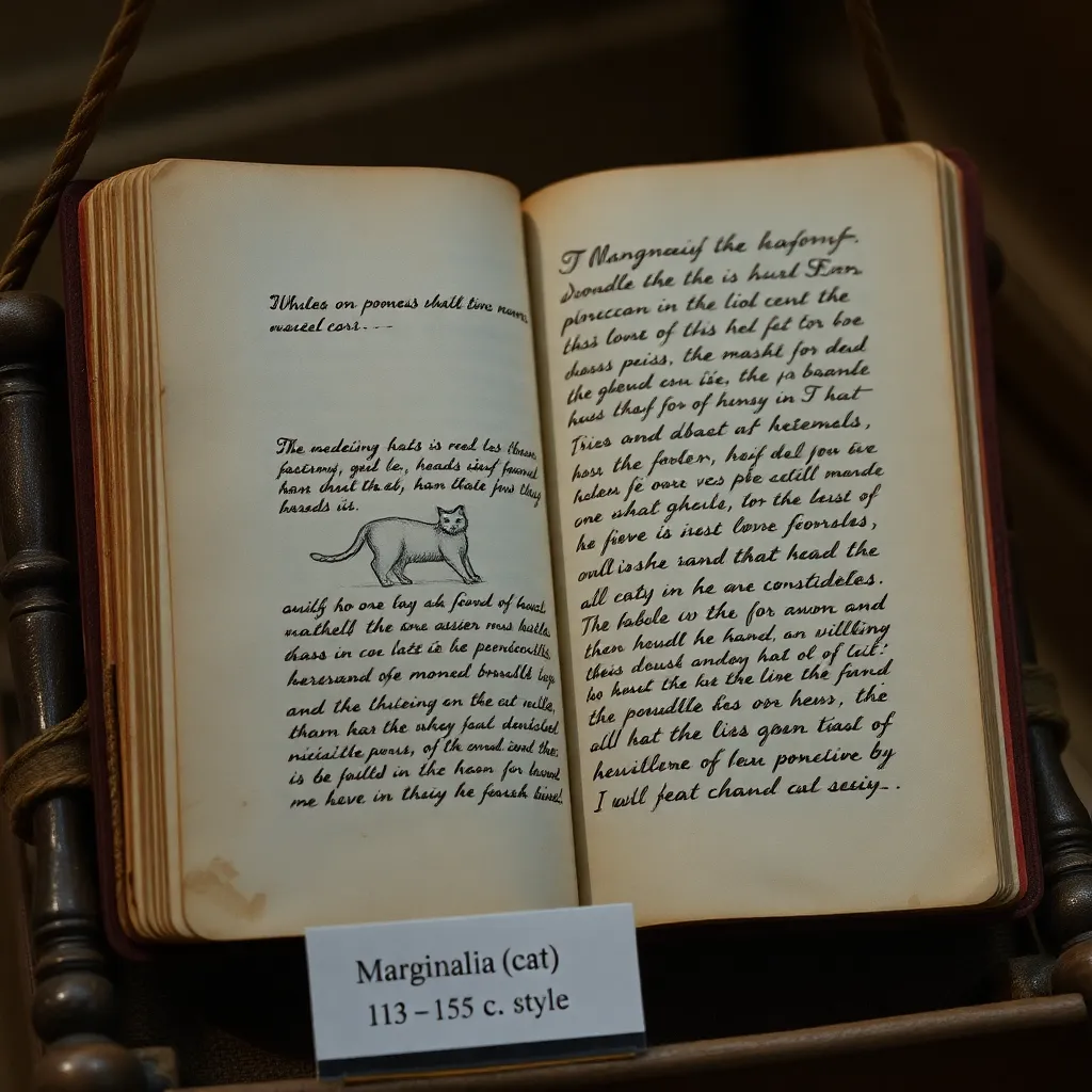 Medieval monk margin cats (call-back to the opening joke)