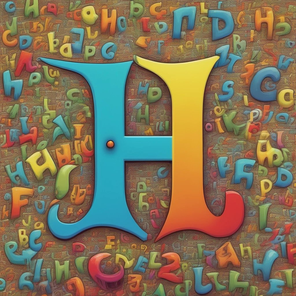 Letter H being laughed at