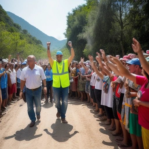 Water Warriors rally