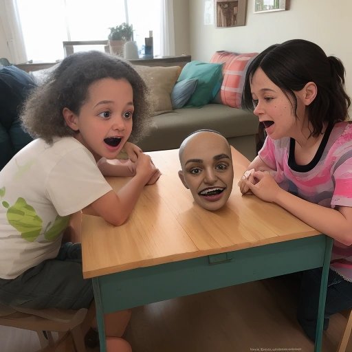 Neighbors collaborating on creative projects