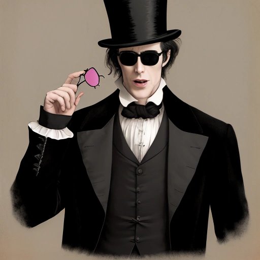 Comedic encounter between Jonathan Harker and Count Dracula