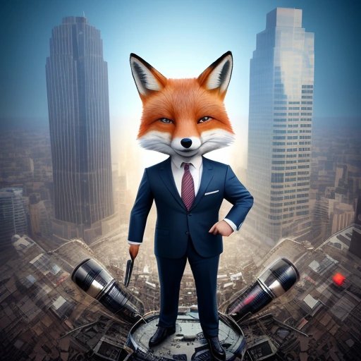 Satirical visualization of Fox News