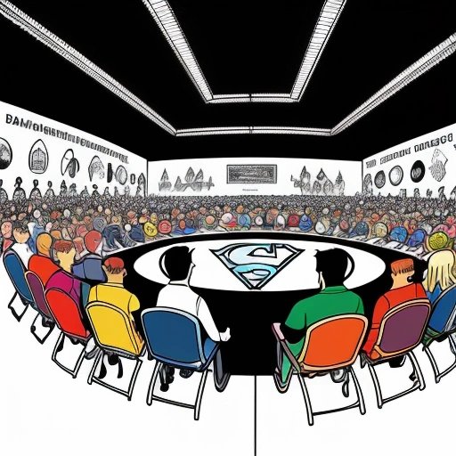 Depressed superhero support group