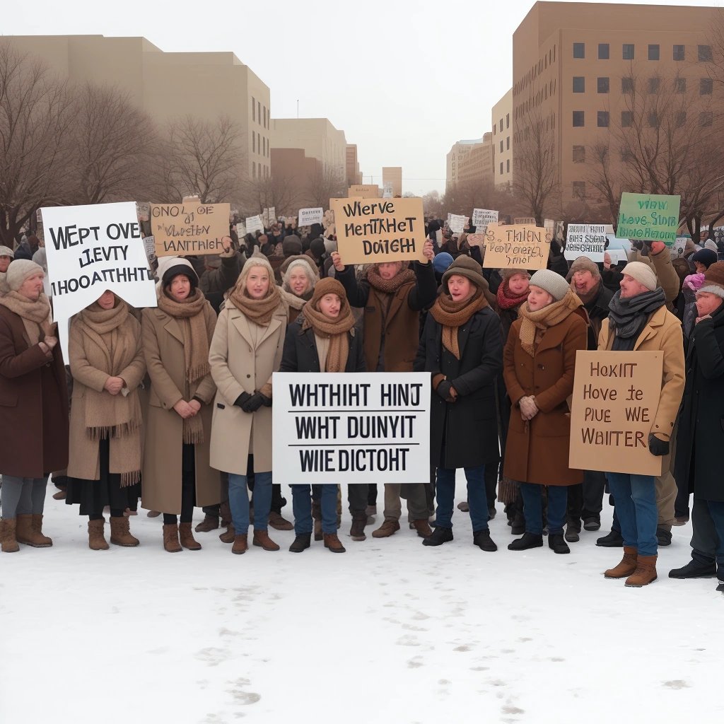 Community gathered to support Wichita the Love Donkey