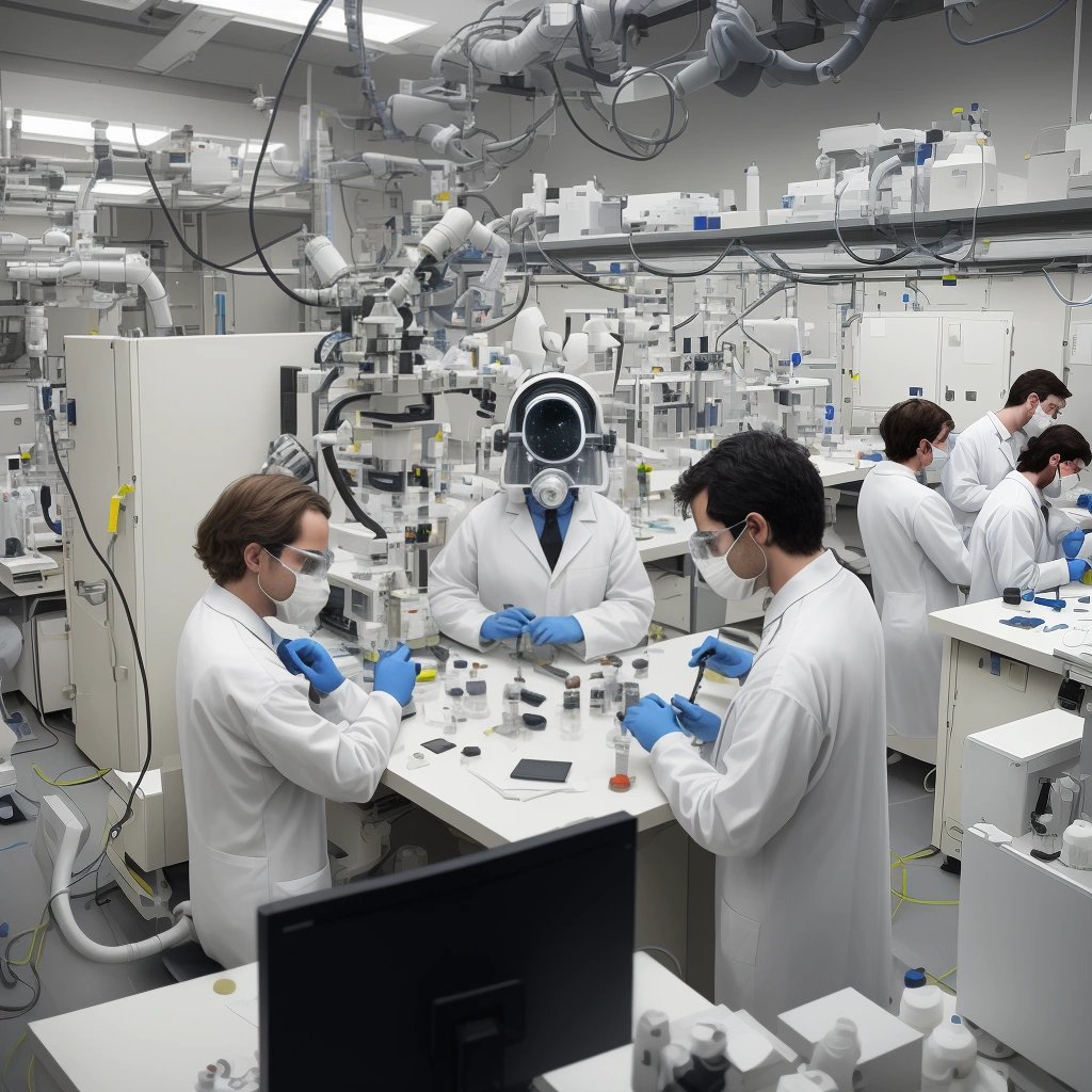 Astrophysicists working on a microscopic shield