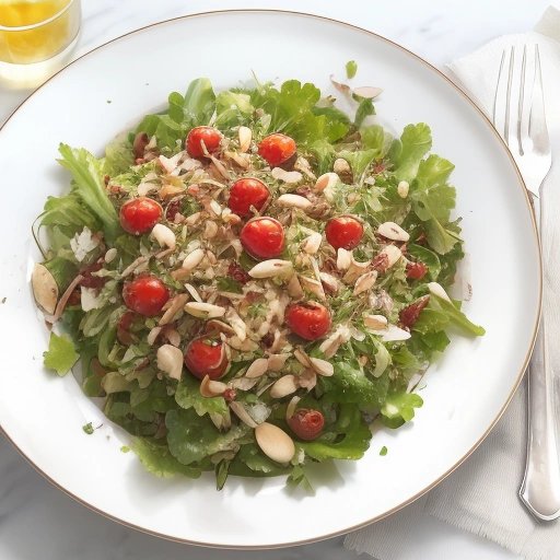 Invasive house sparrow confit salad