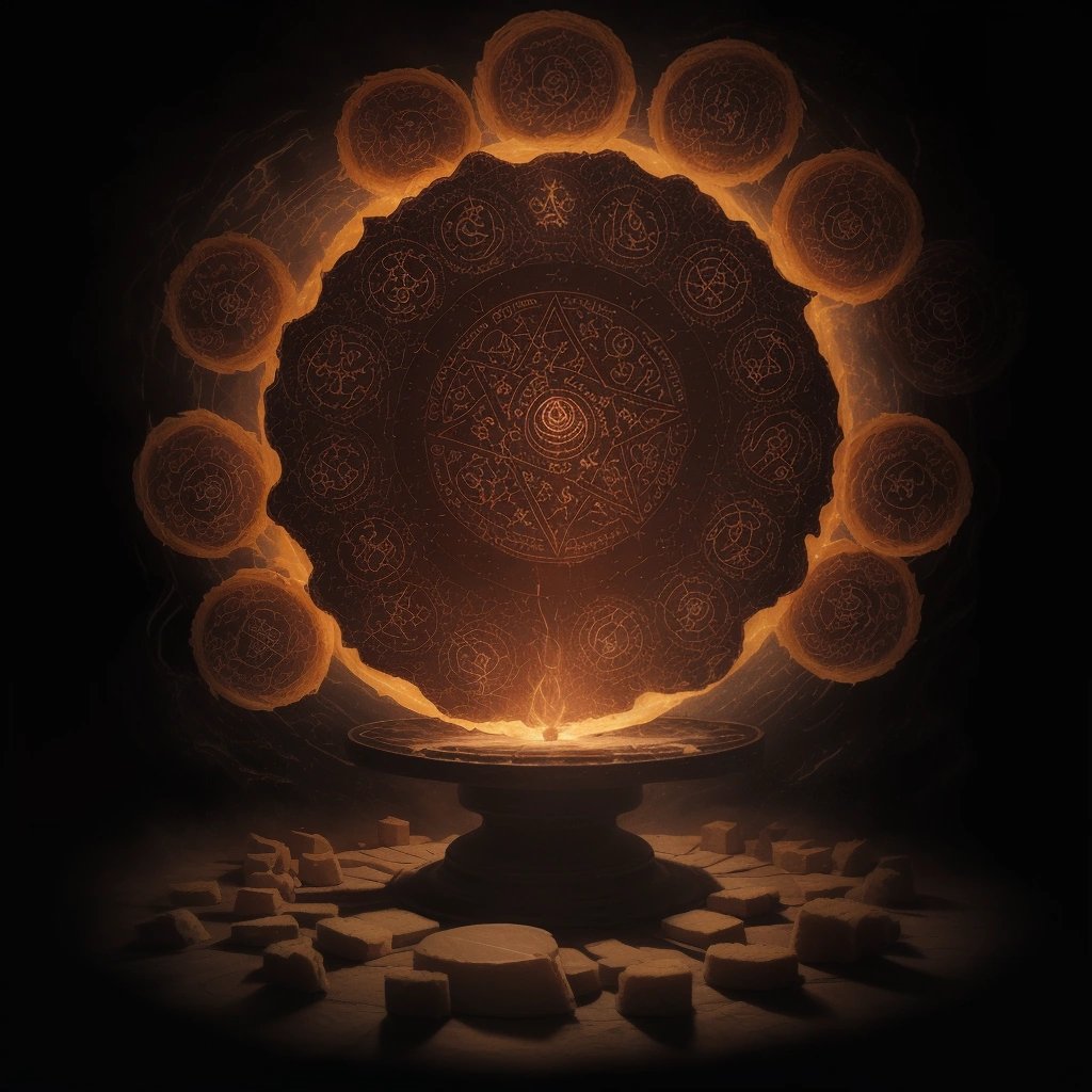 Magical curse being cast on Gouda cheese