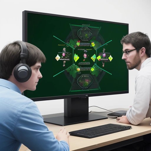 Developers watching Nibbles match