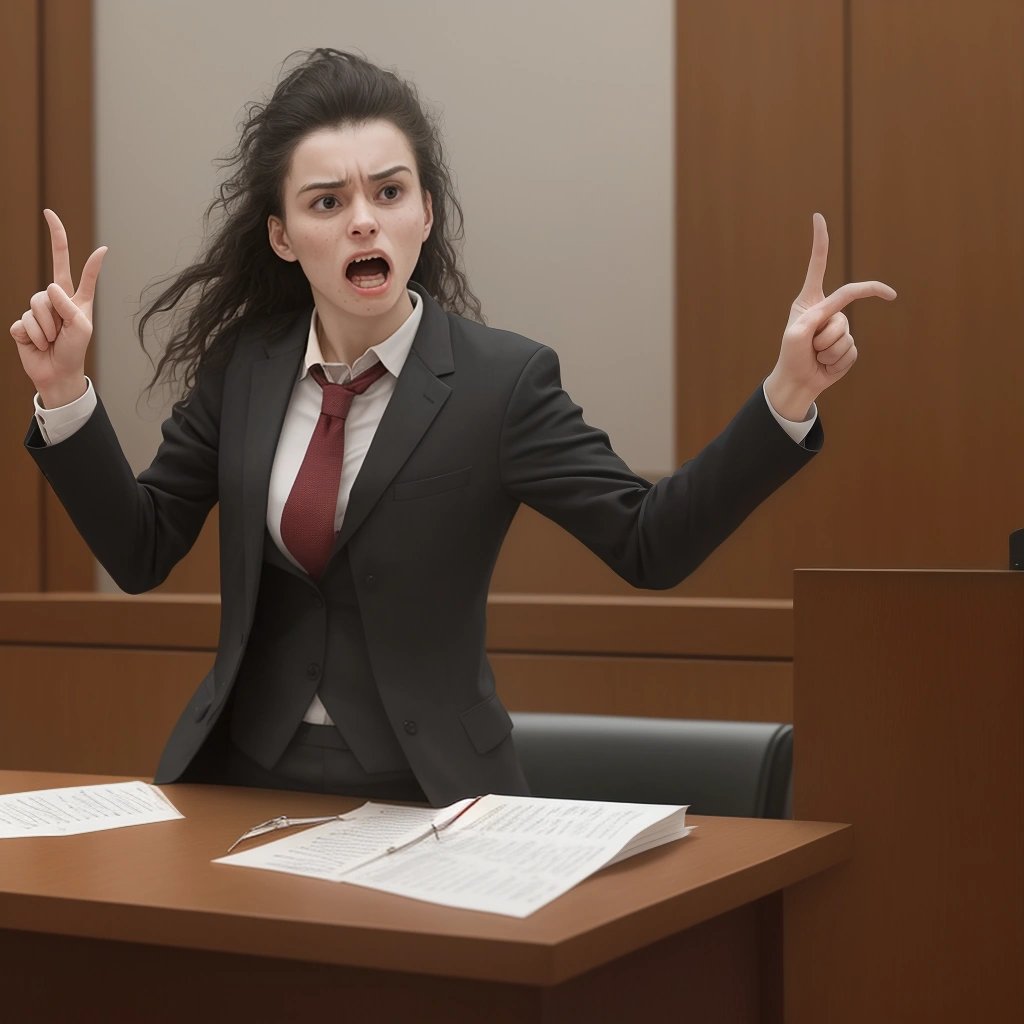 Passionate exhibitionist in court