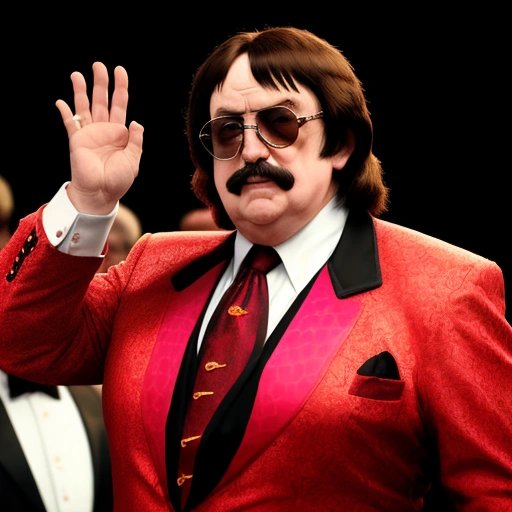 Tony Clifton ready to perform