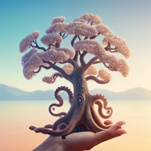 A tree octopus waving at the camera