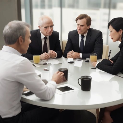 NextGen executives in a meeting