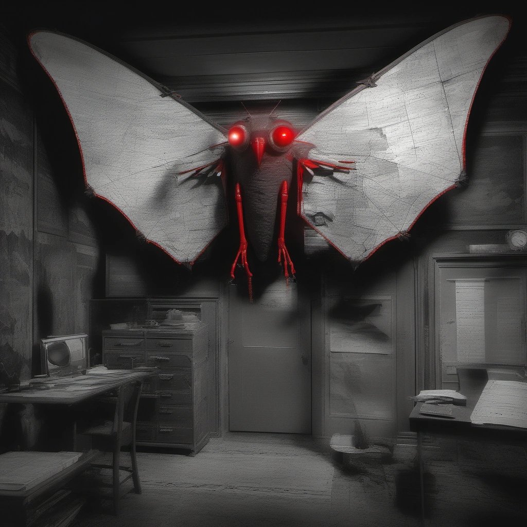 Mothman manipulates from the shadows