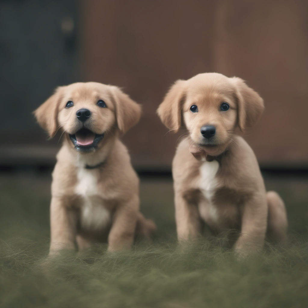 Photo 27: The Surprised Pups
