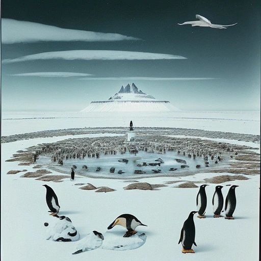Suspenseful image of the South Pole