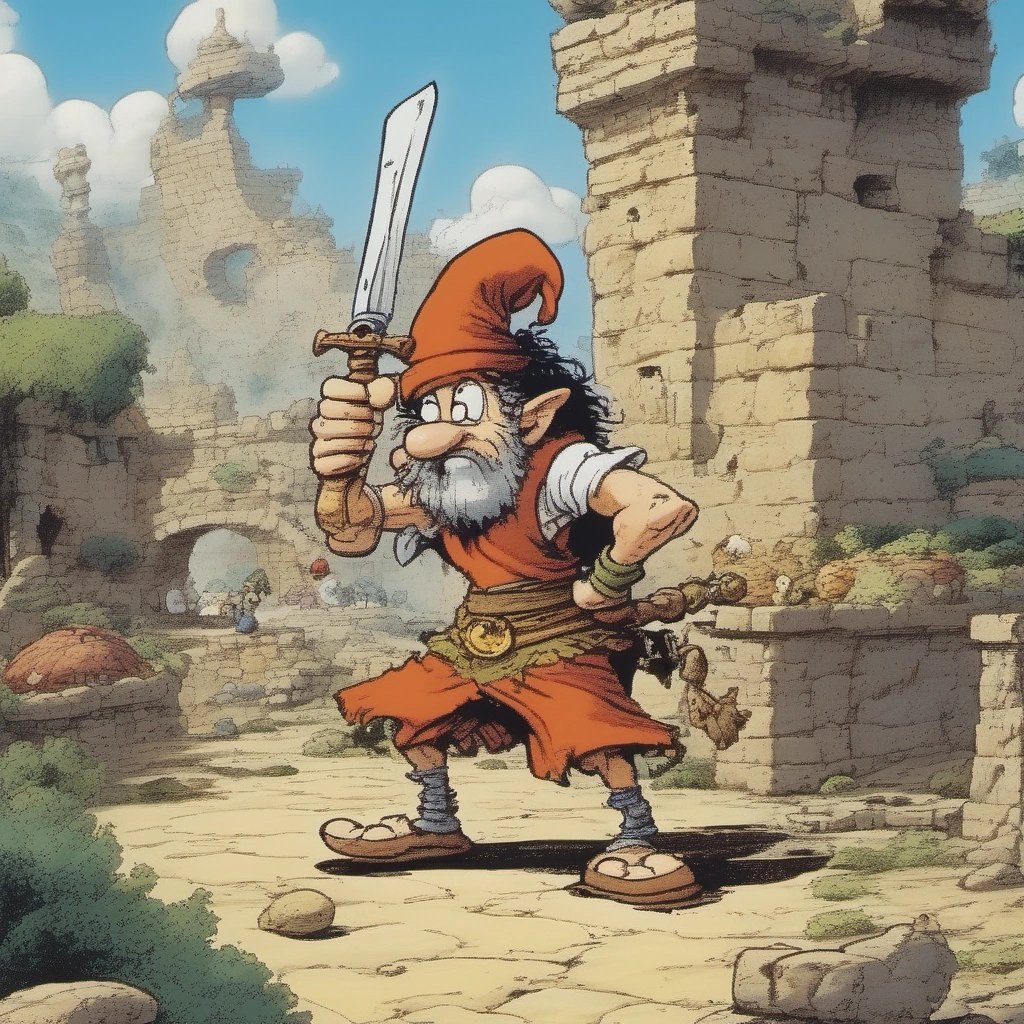 Cheese Sword in Groo the Wanderer